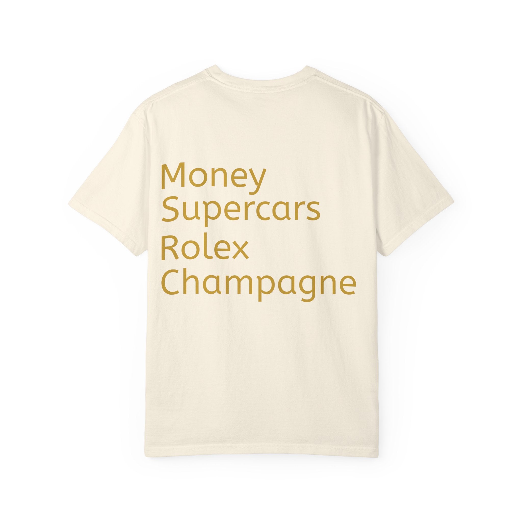 Money Supercars Rolex Champagne | T-Shirt